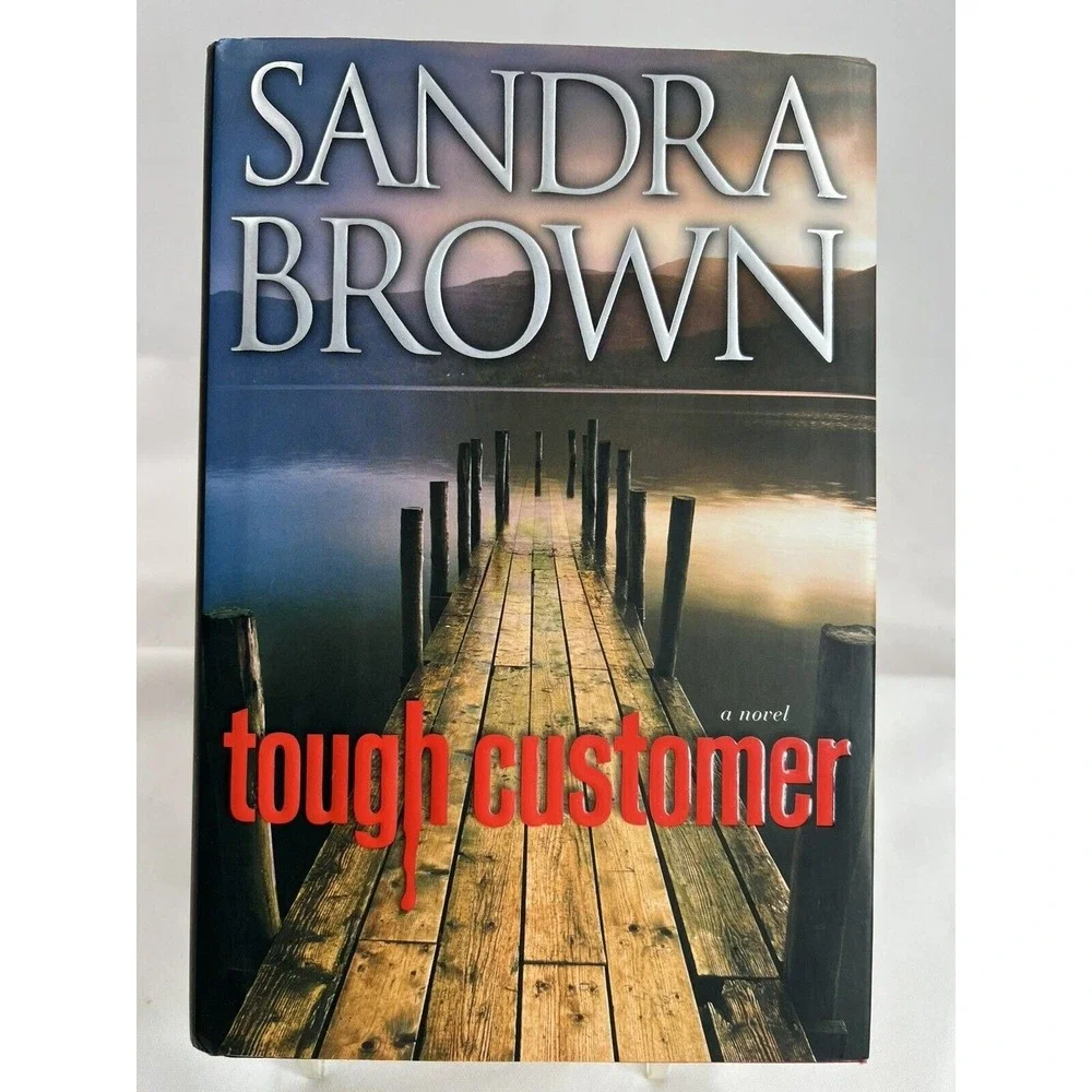 Sandra Brown Tough Customer Hardcover Mystery‎ Thriller Suspense Novel